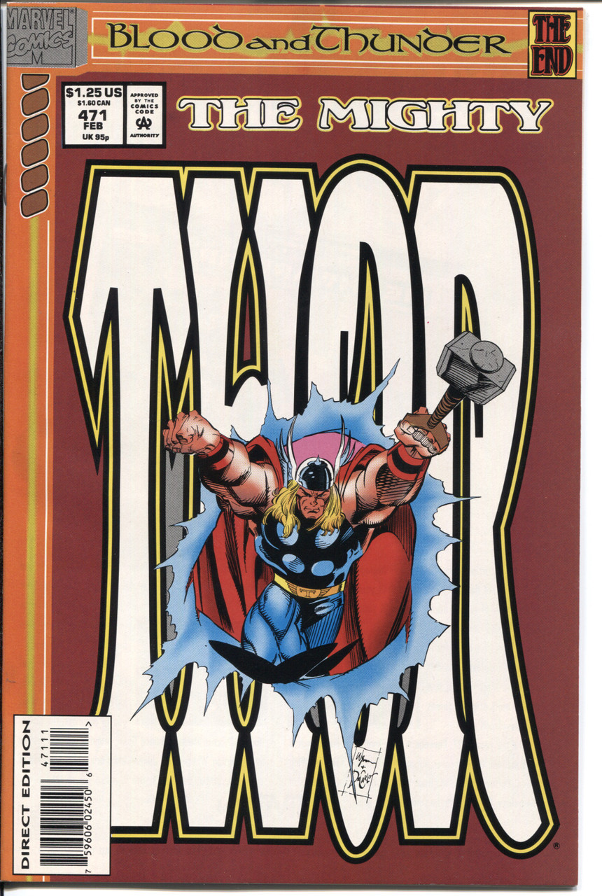 Thor (1962 Series) #471 NM- 9.2
