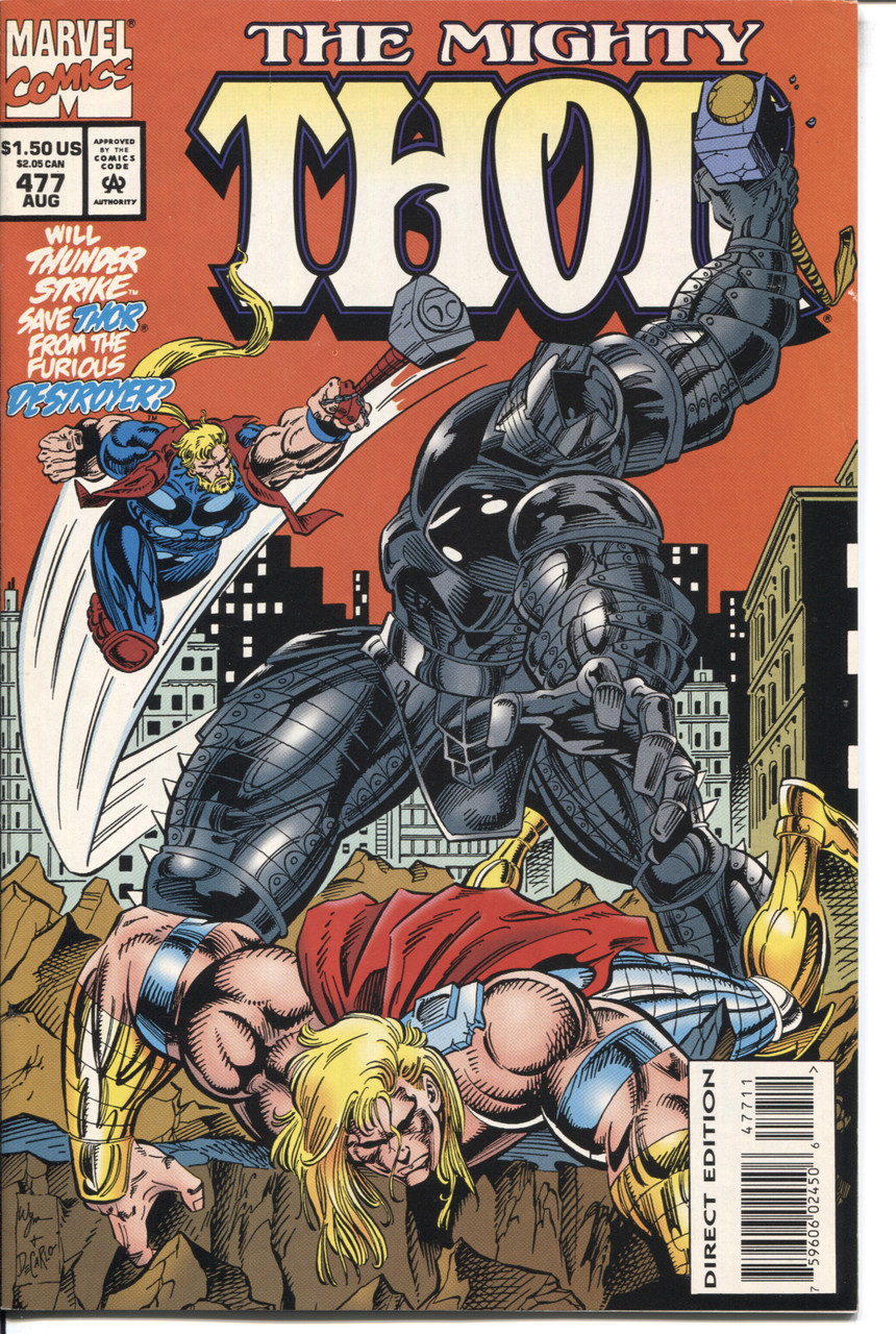 Thor (1962 Series) #477 NM- 9.2