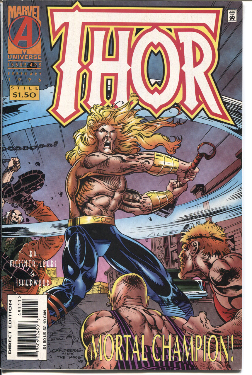 Thor (1962 Series) #495 NM- 9.2