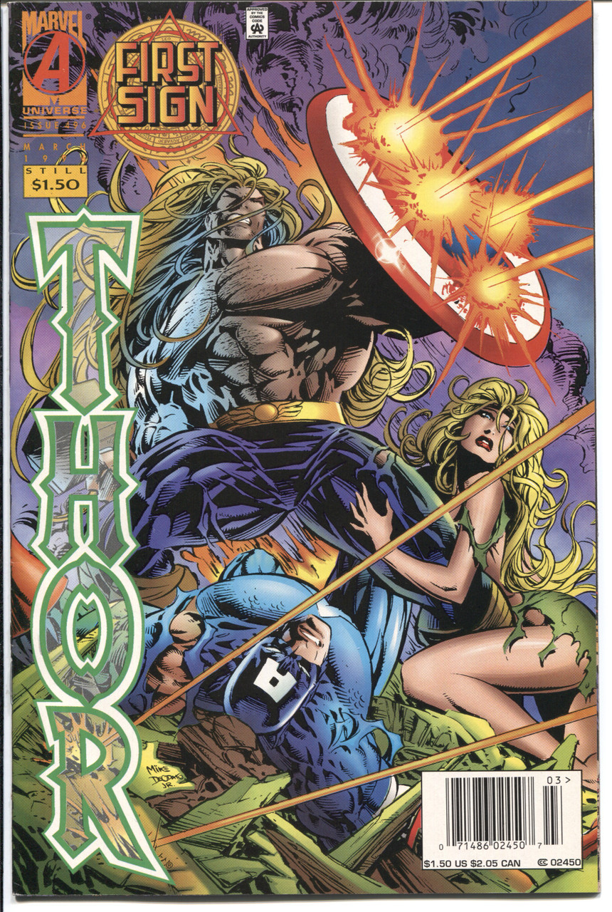 Thor (1962 Series) #496 Newsstand NM- 9.2