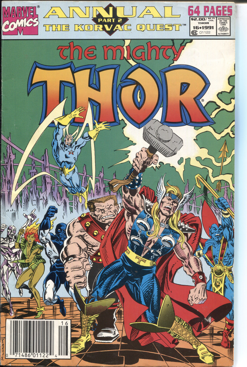 Thor (1962 Series) #16 Newsstand FN 6.0