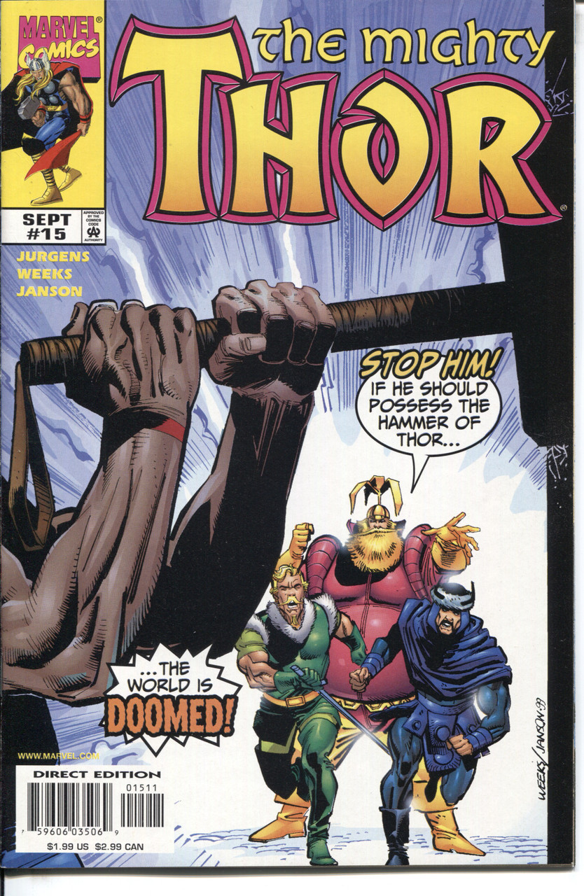 Thor (1998 Series) #15 #517 NM- 9.2