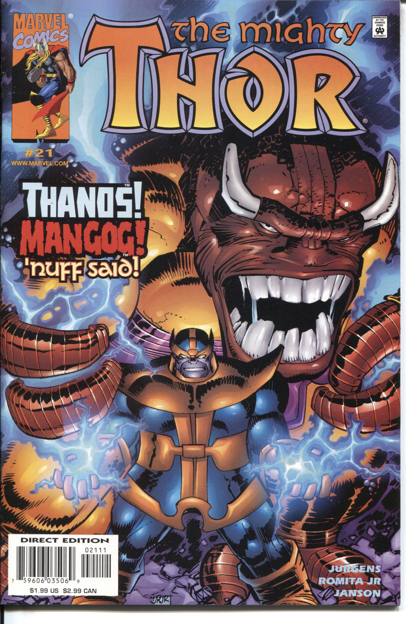 Thor (1998 Series) #21 #523 NM- 9.2
