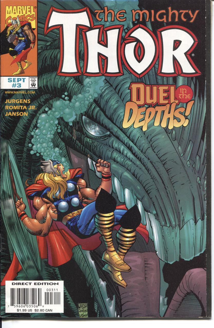 Thor (1998 Series) #3 #505 NM- 9.2