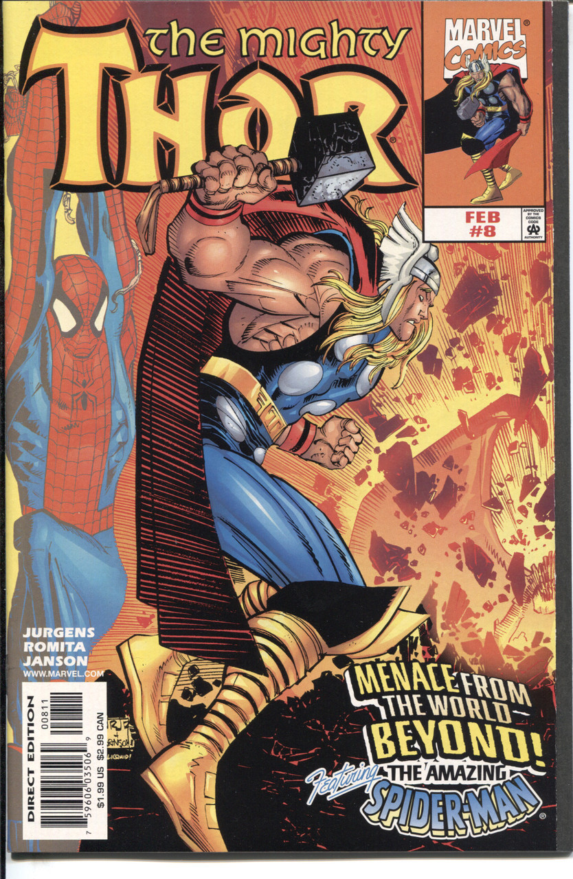 Thor (1998 Series) #8 #510 NM- 9.2