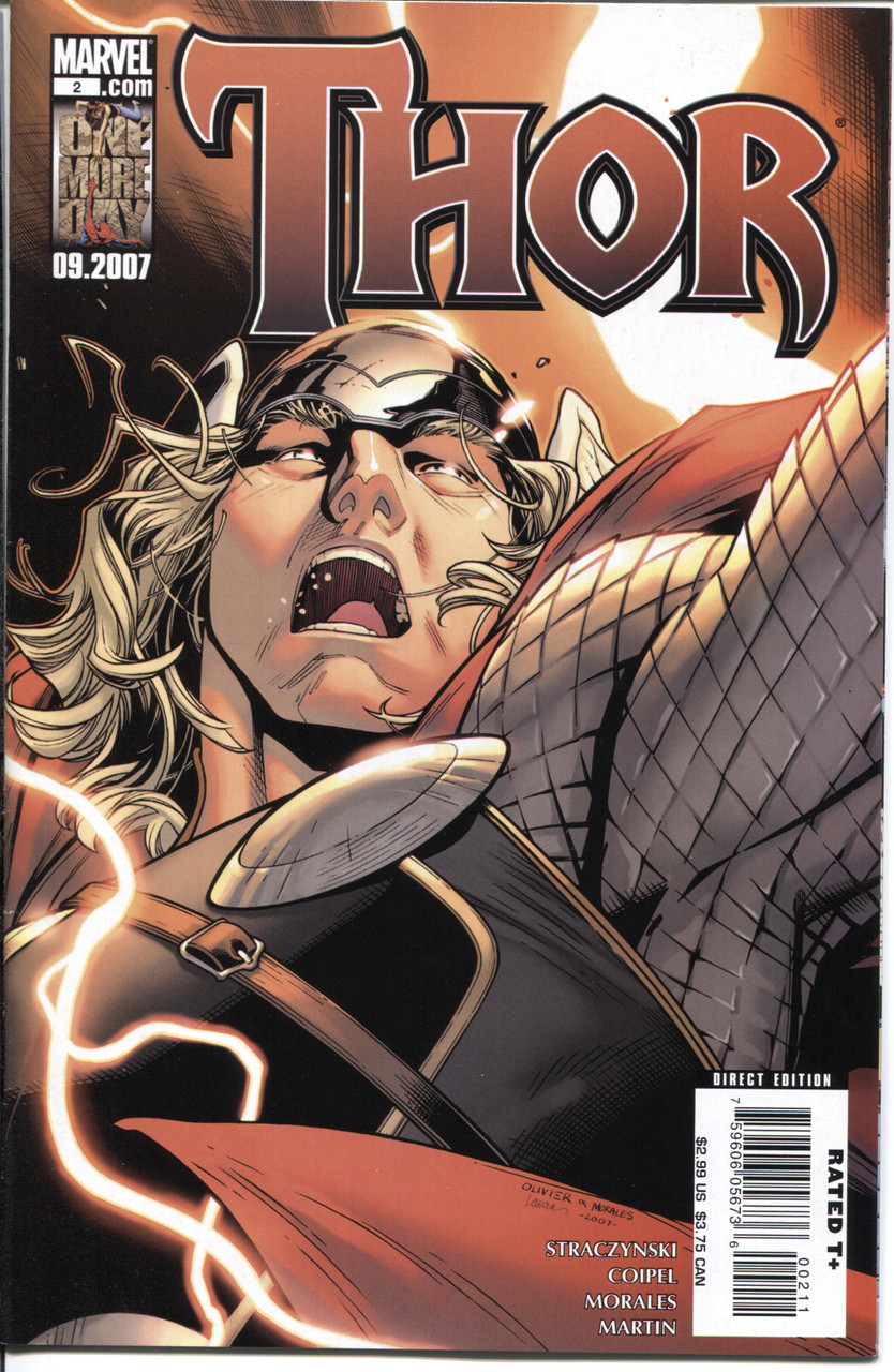 Thor (2007 Series) #2 #589 NM- 9.2