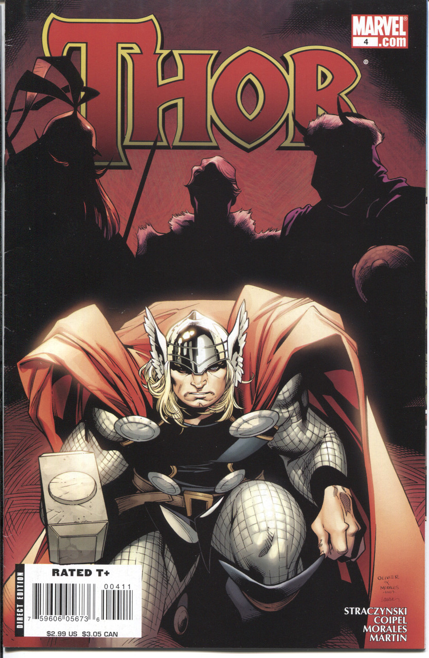 Thor (2007 Series) #4 #591 NM- 9.2
