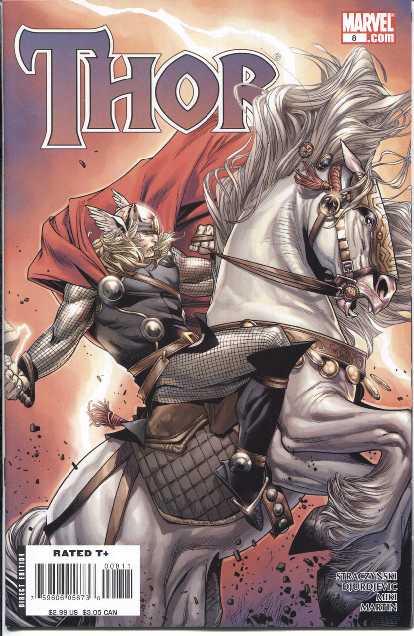 Thor (2007 Series) #8 #595 NM- 9.2