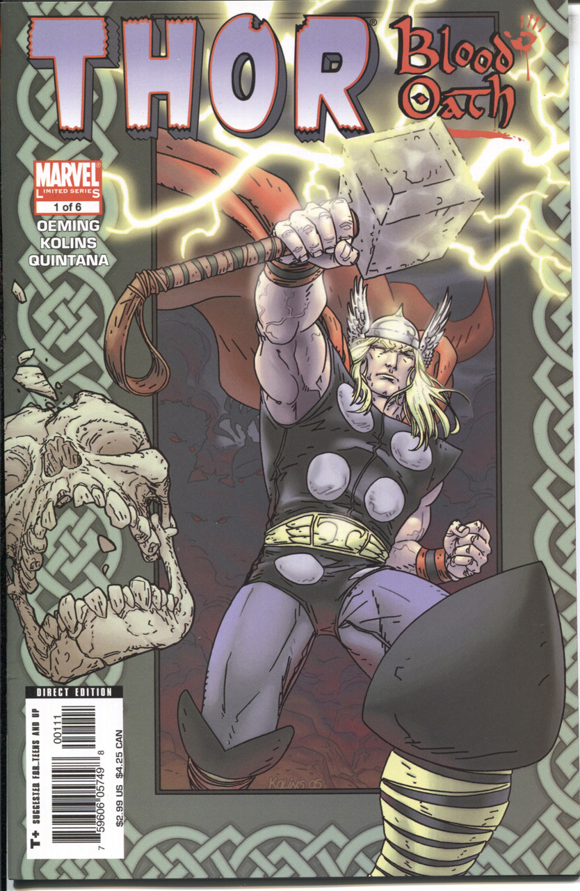 Thor Blood Oath #1 NM- 9.2