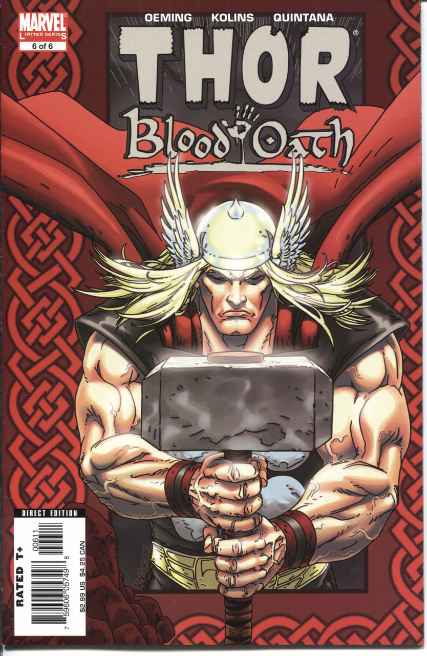 Thor Blood Oath #6 NM- 9.2