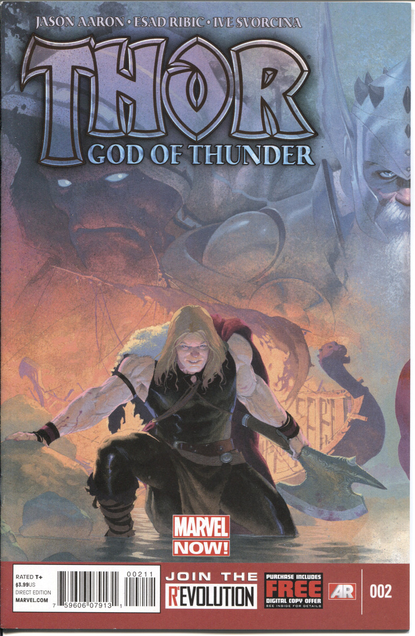 Thor God of Thunder #2 NM- 9.2