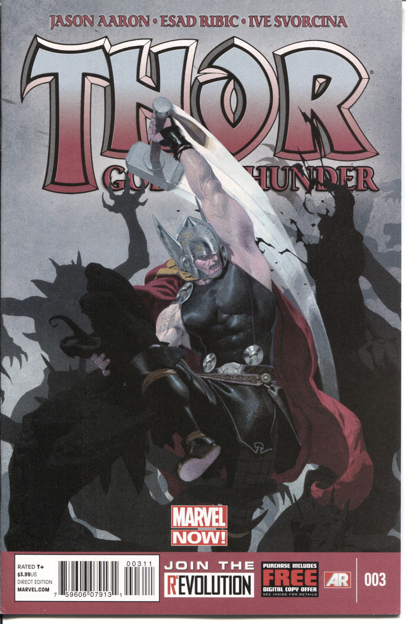 Thor God of Thunder #3 NM- 9.2