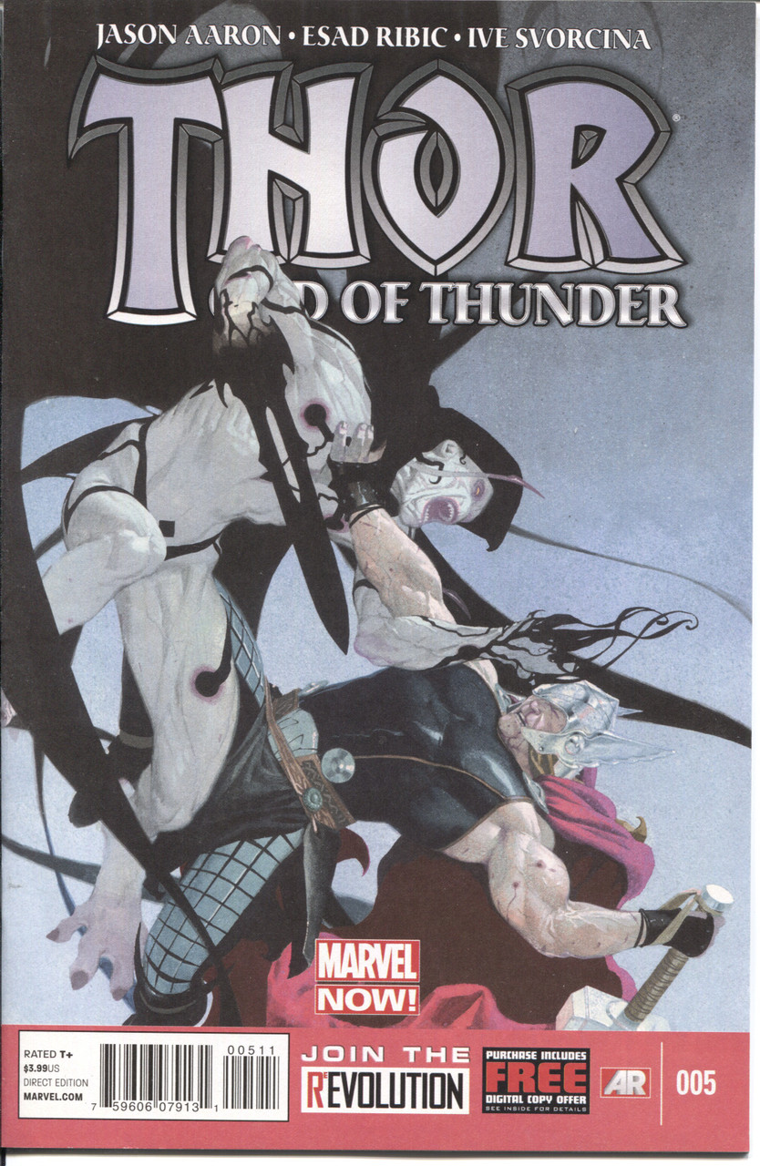 Thor God of Thunder #5 NM- 9.2