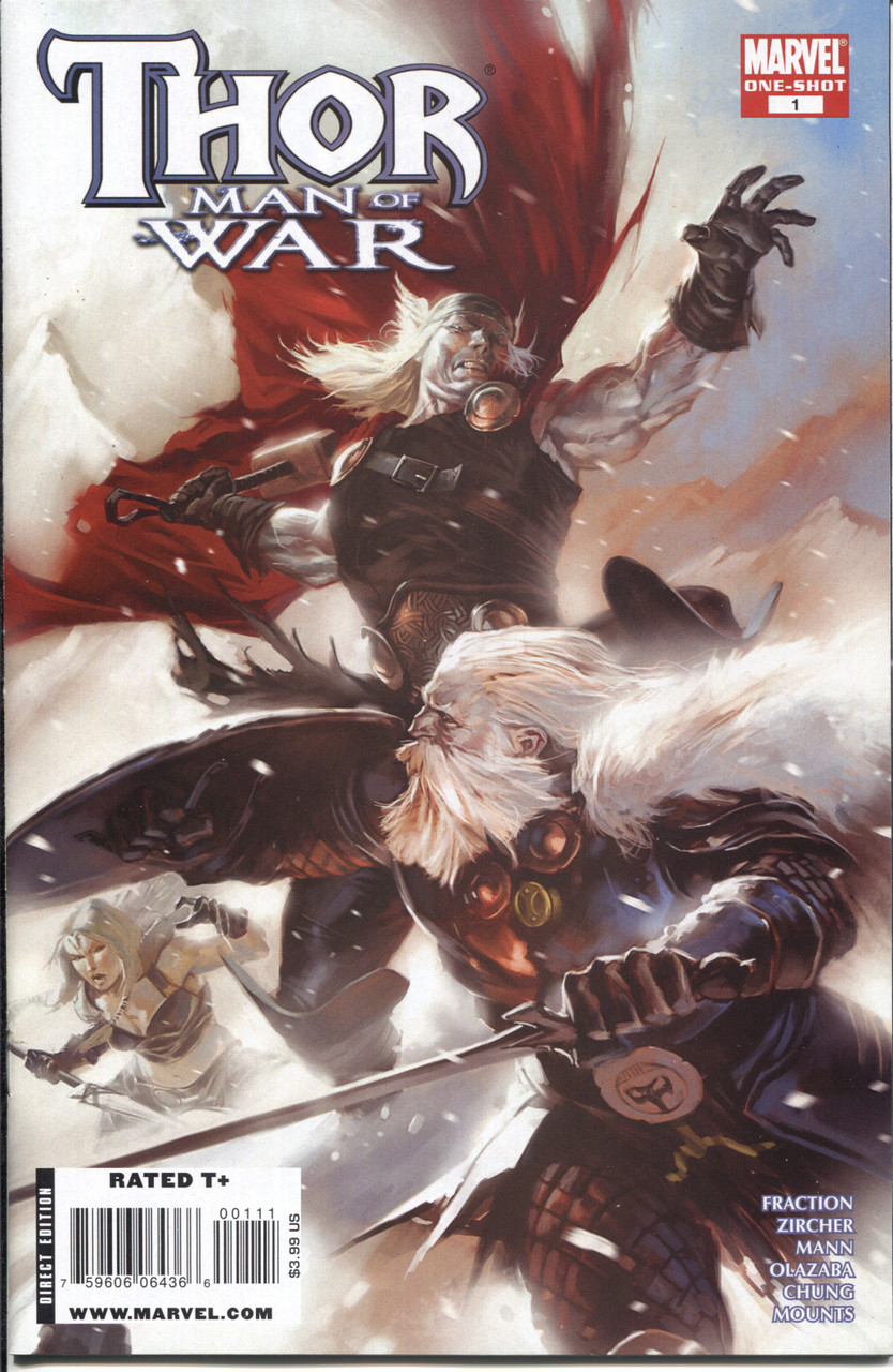 Thor Man of War #1 NM- 9.2