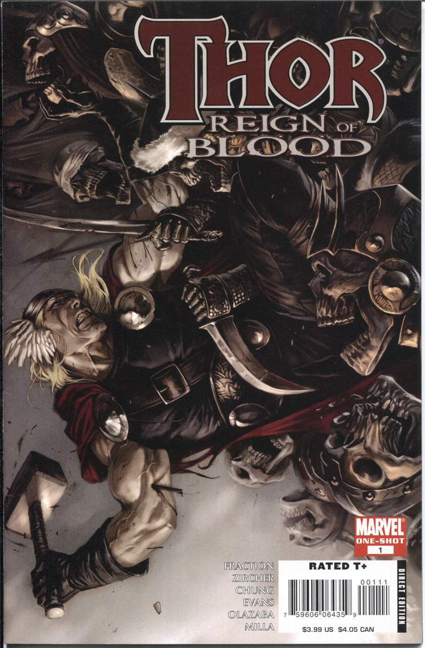 Thor Reign of Blood #1 NM- 9.2