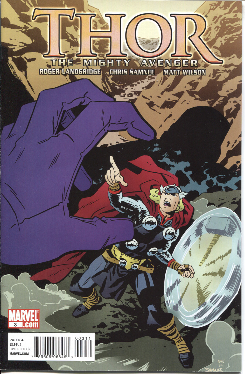 Thor The Mighty Avenger (2010 Series) #3 NM- 9.2