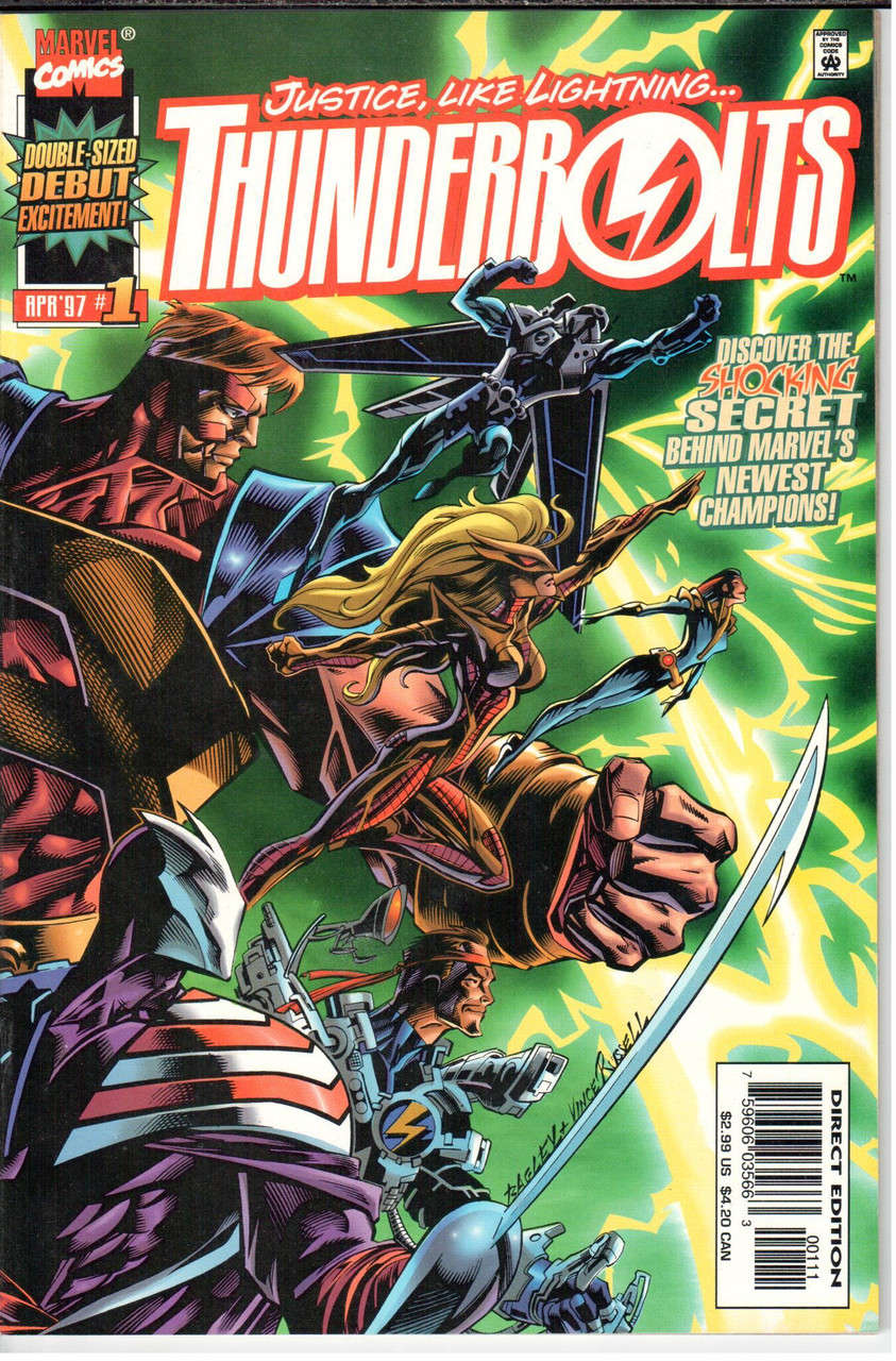 Thunderbolts (1997 Series) #1 NM- 9.2
