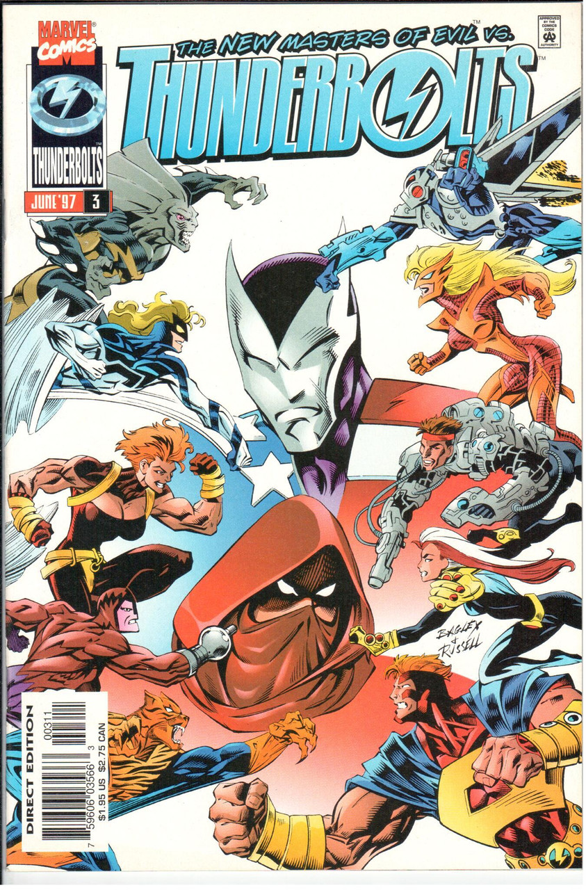 Thunderbolts (1997 Series) #3 NM- 9.2