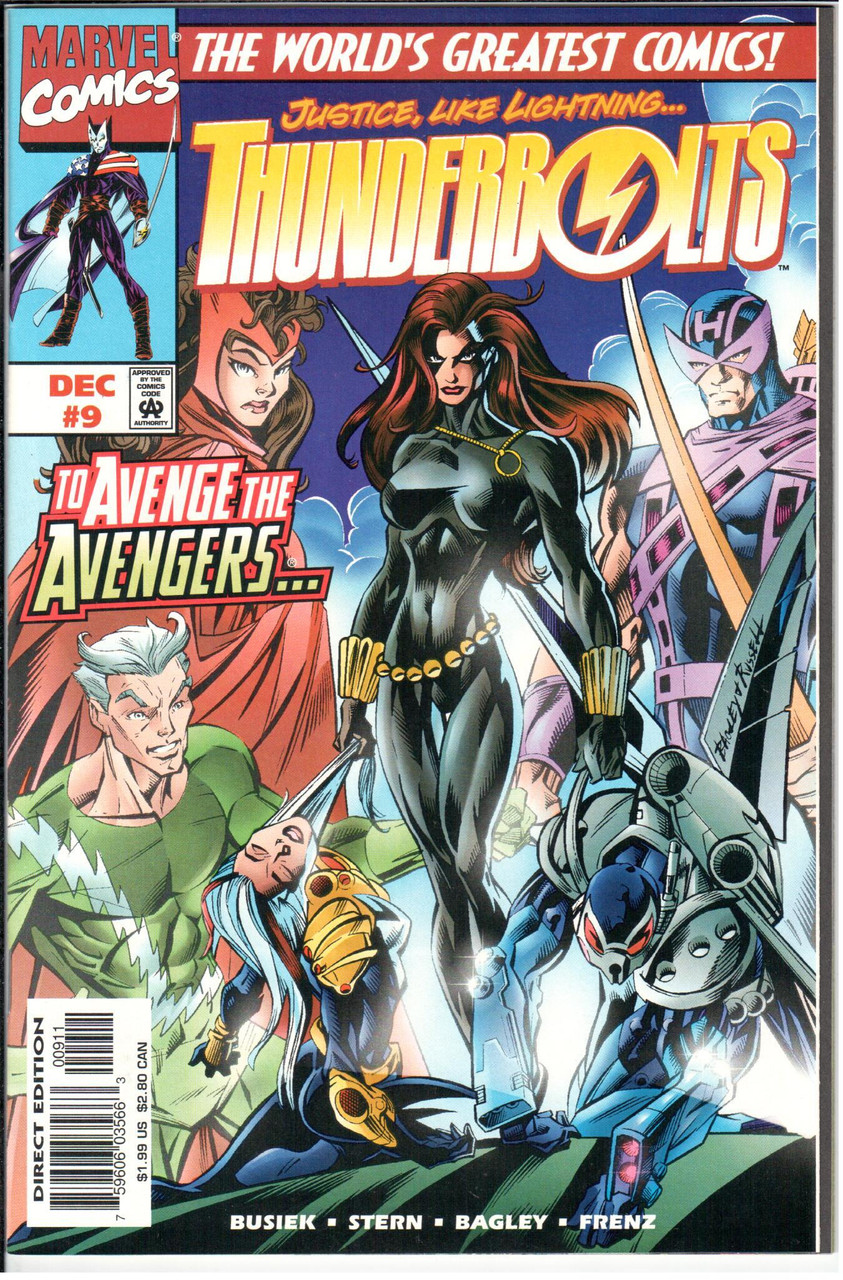 Thunderbolts (1997 Series) #9 NM- 9.2