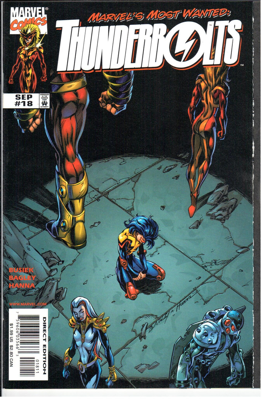 Thunderbolts (1997 Series) #18 NM- 9.2