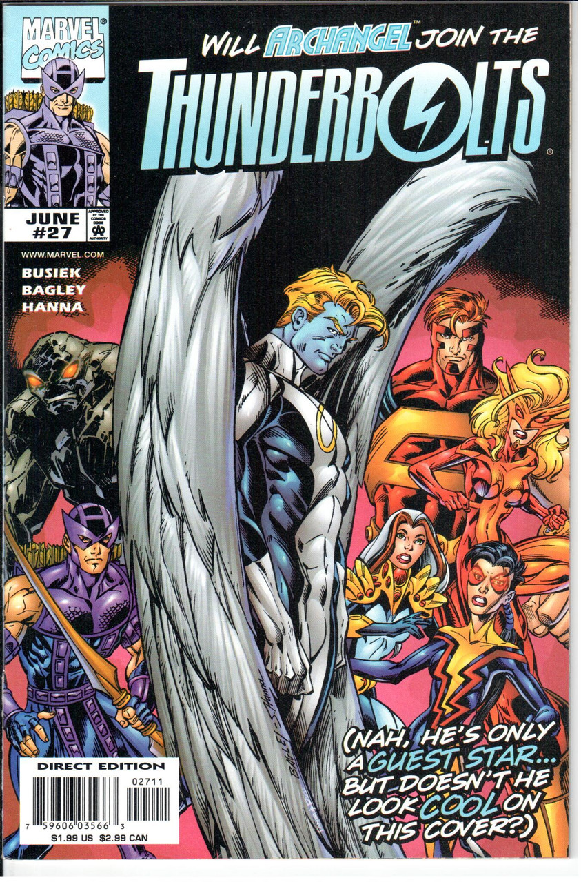 Thunderbolts (1997 Series) #27 NM- 9.2