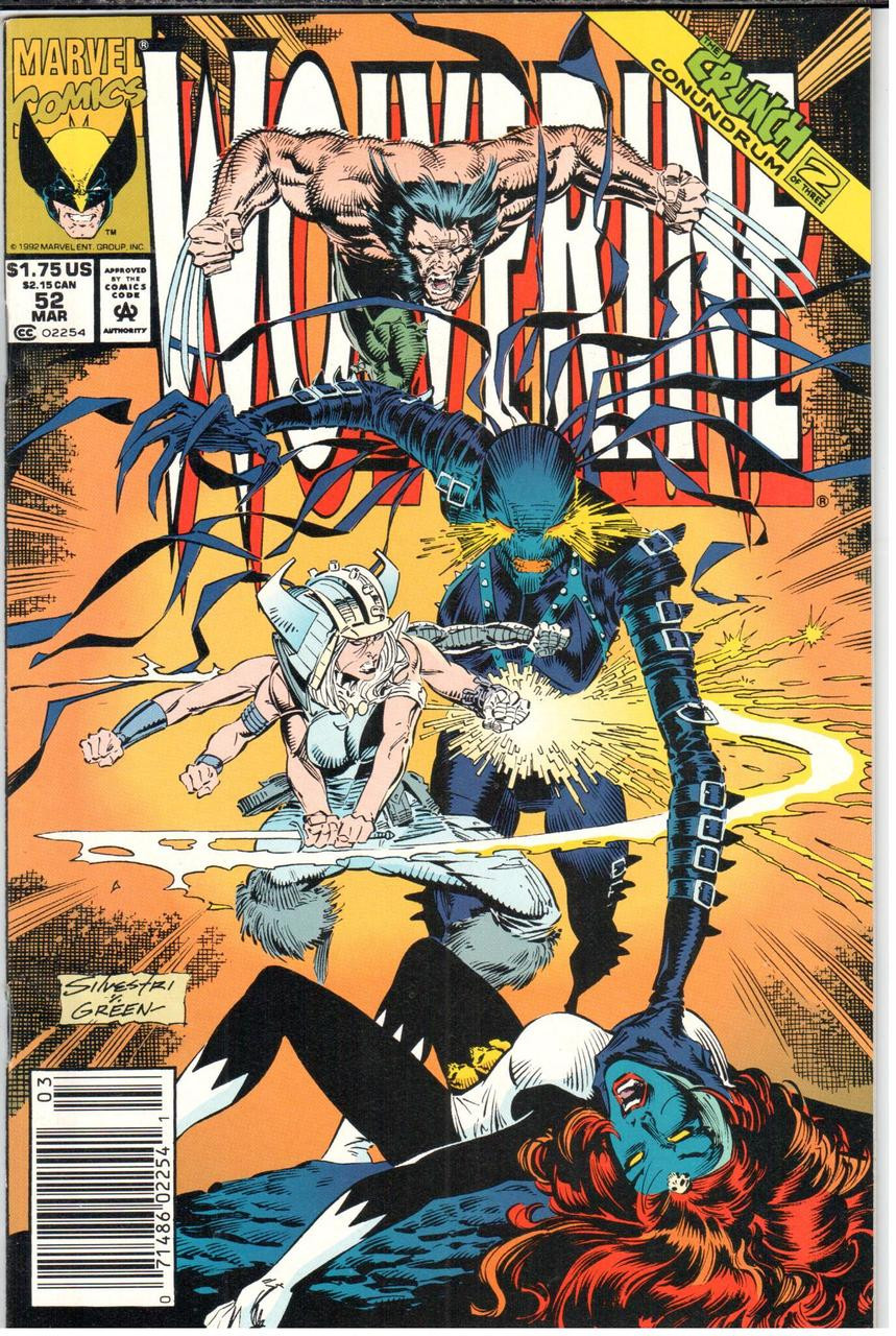 Wolverine (1988 Series) #052 Newsstand