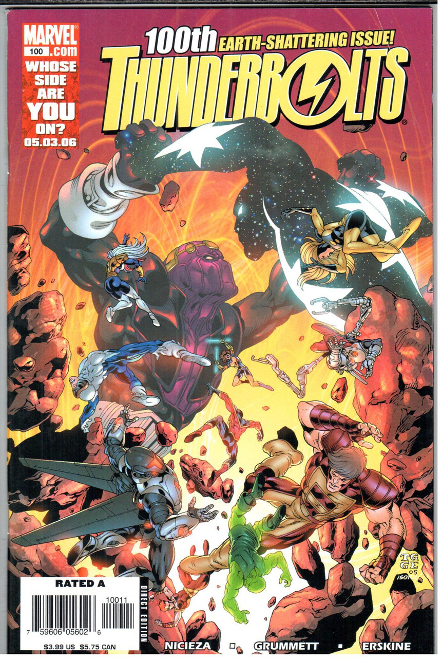 Thunderbolts (1997 Series) #100 NM- 9.2