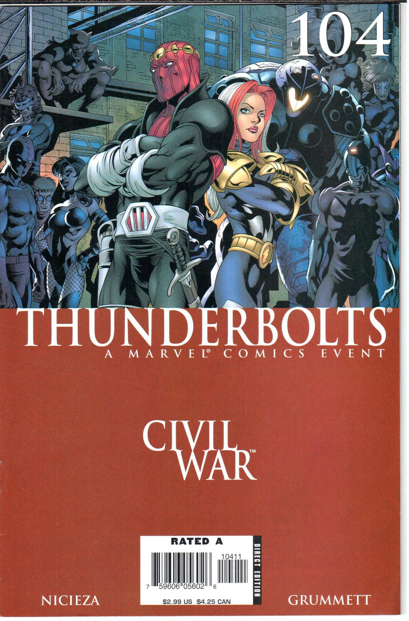 Thunderbolts (1997 Series) #104 NM- 9.2