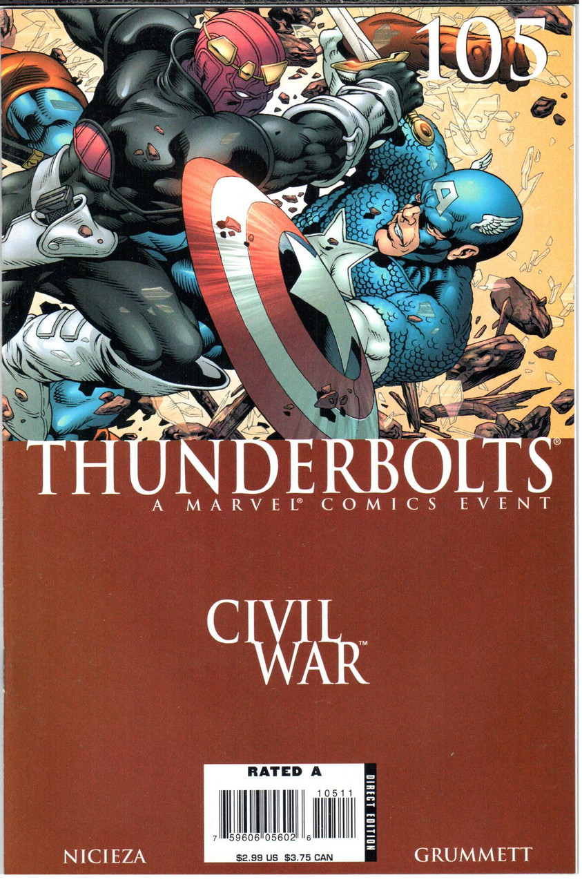 Thunderbolts (1997 Series) #105 NM- 9.2