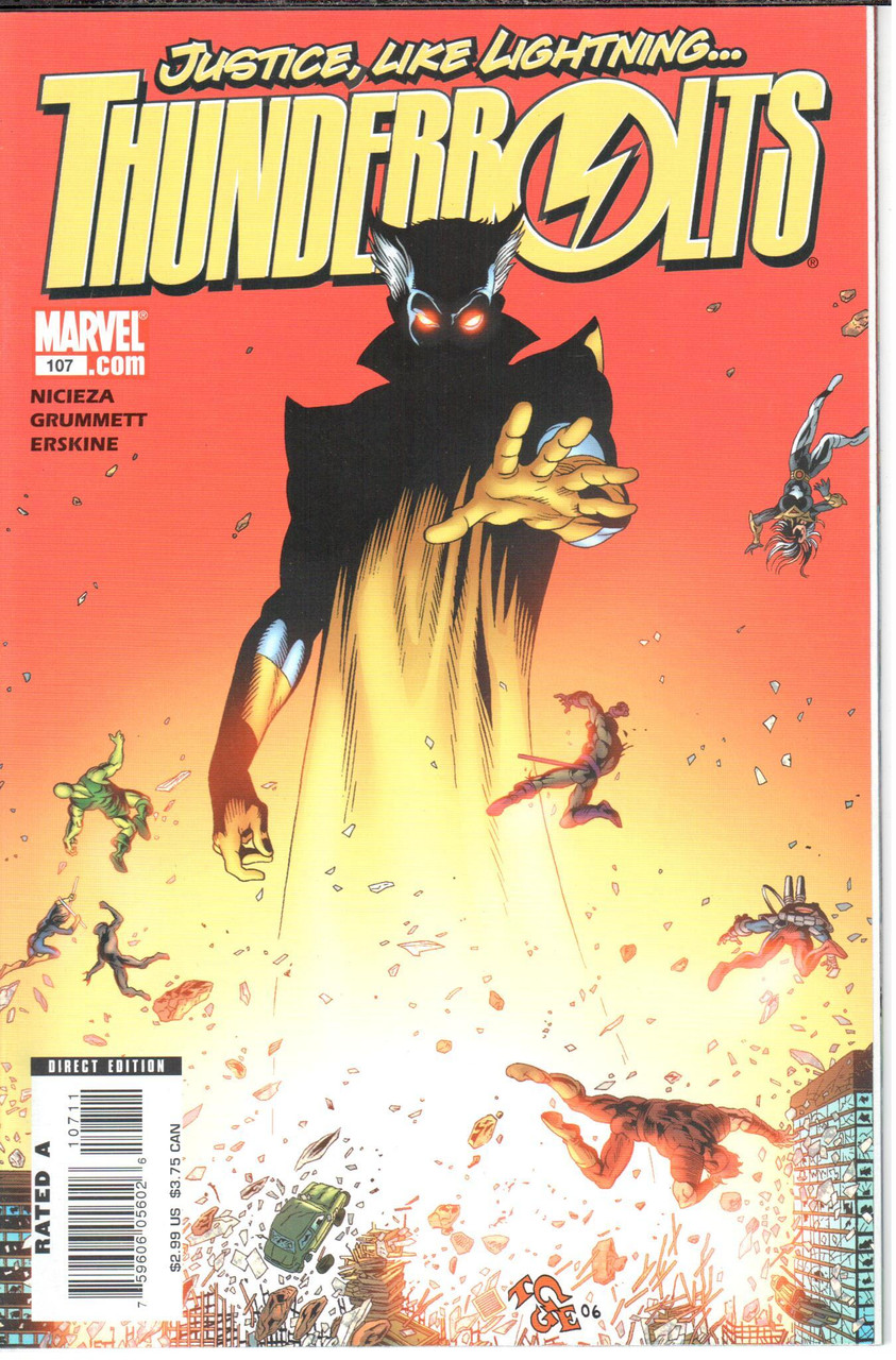 Thunderbolts (1997 Series) #107 NM- 9.2