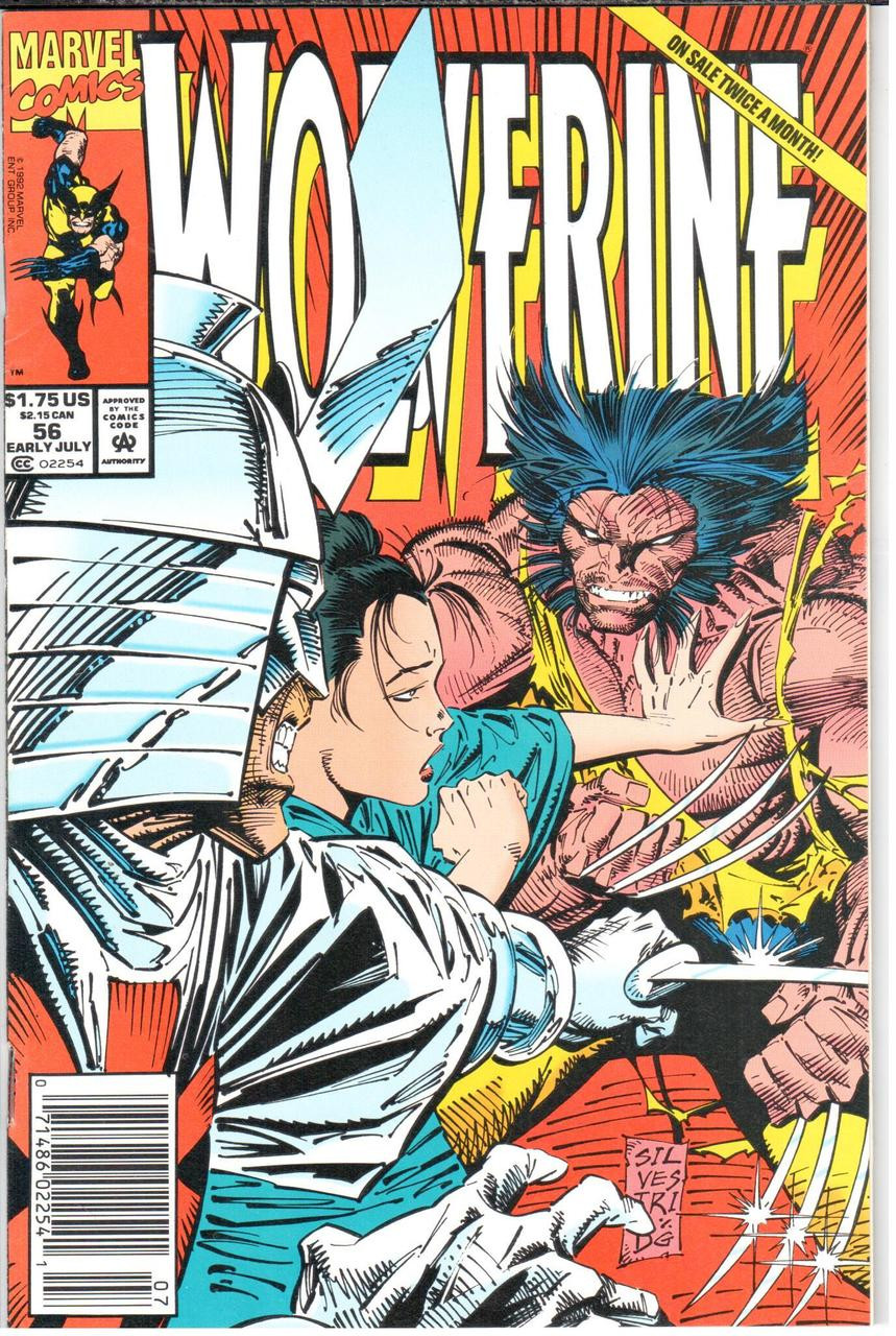 Wolverine (1988 Series) #056 Newsstand