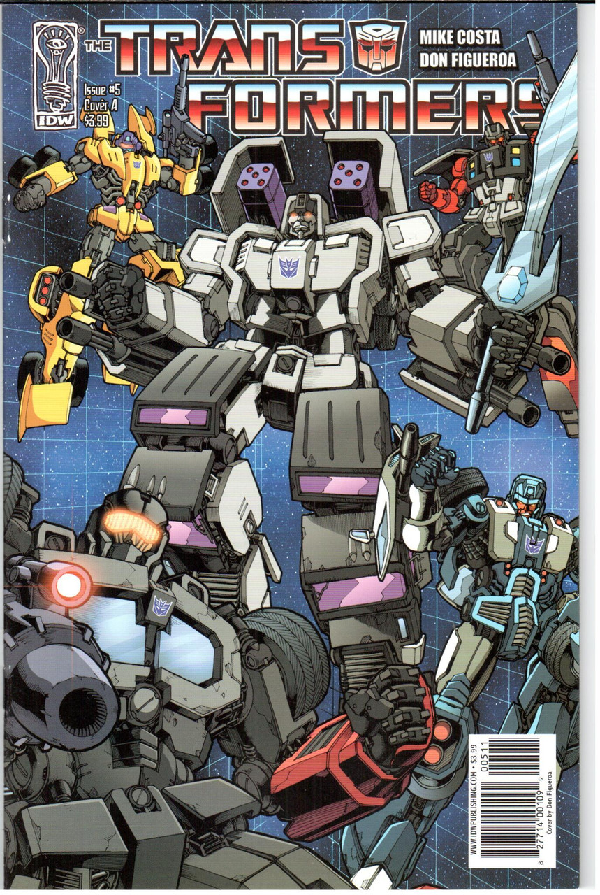 Transformers (2009 Series) #5A NM- 9.2