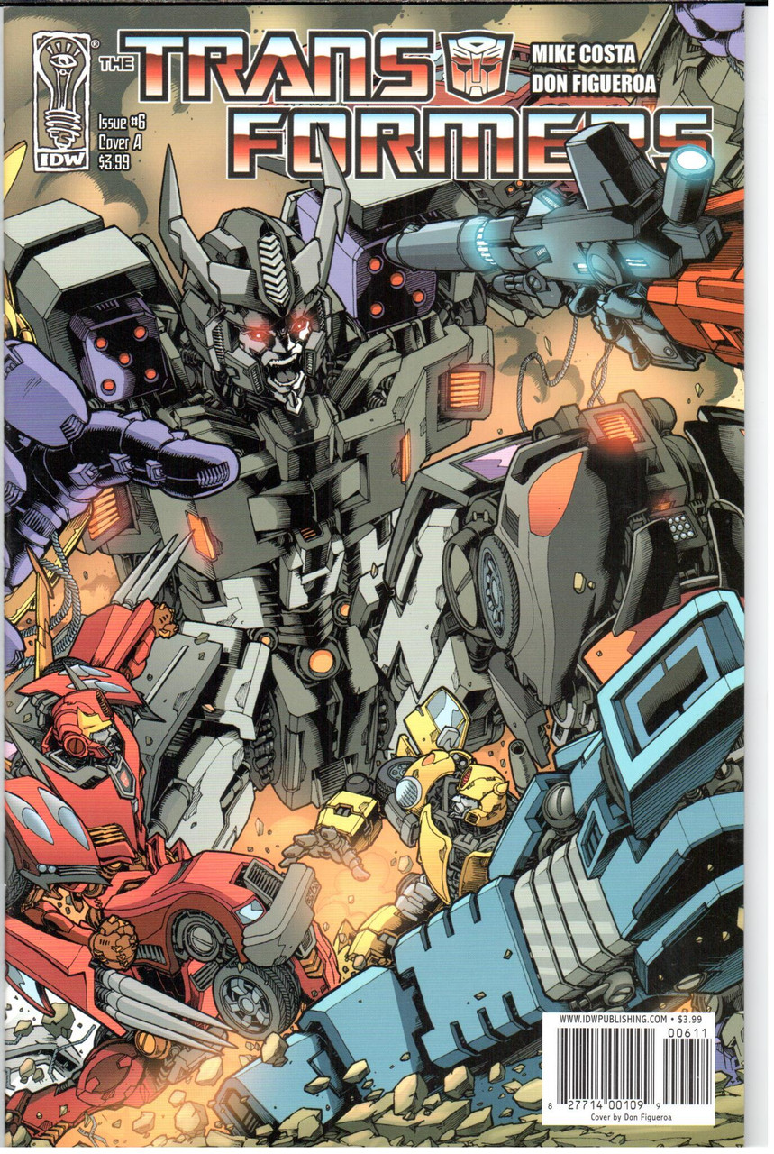 Transformers (2009 Series) #6A NM- 9.2