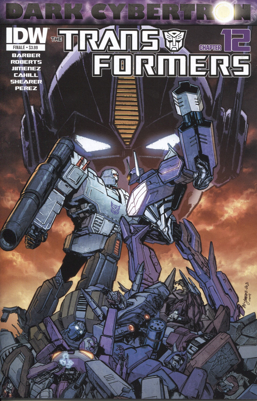 Transformers Dark Cybertron #12 NM- 9.2