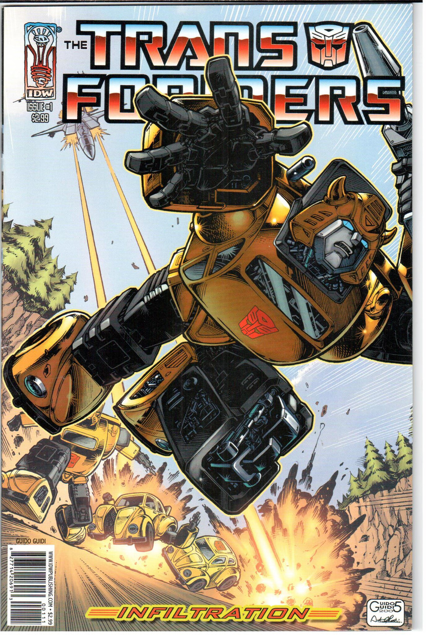 Transformers Infiltration #1C NM- 9.2