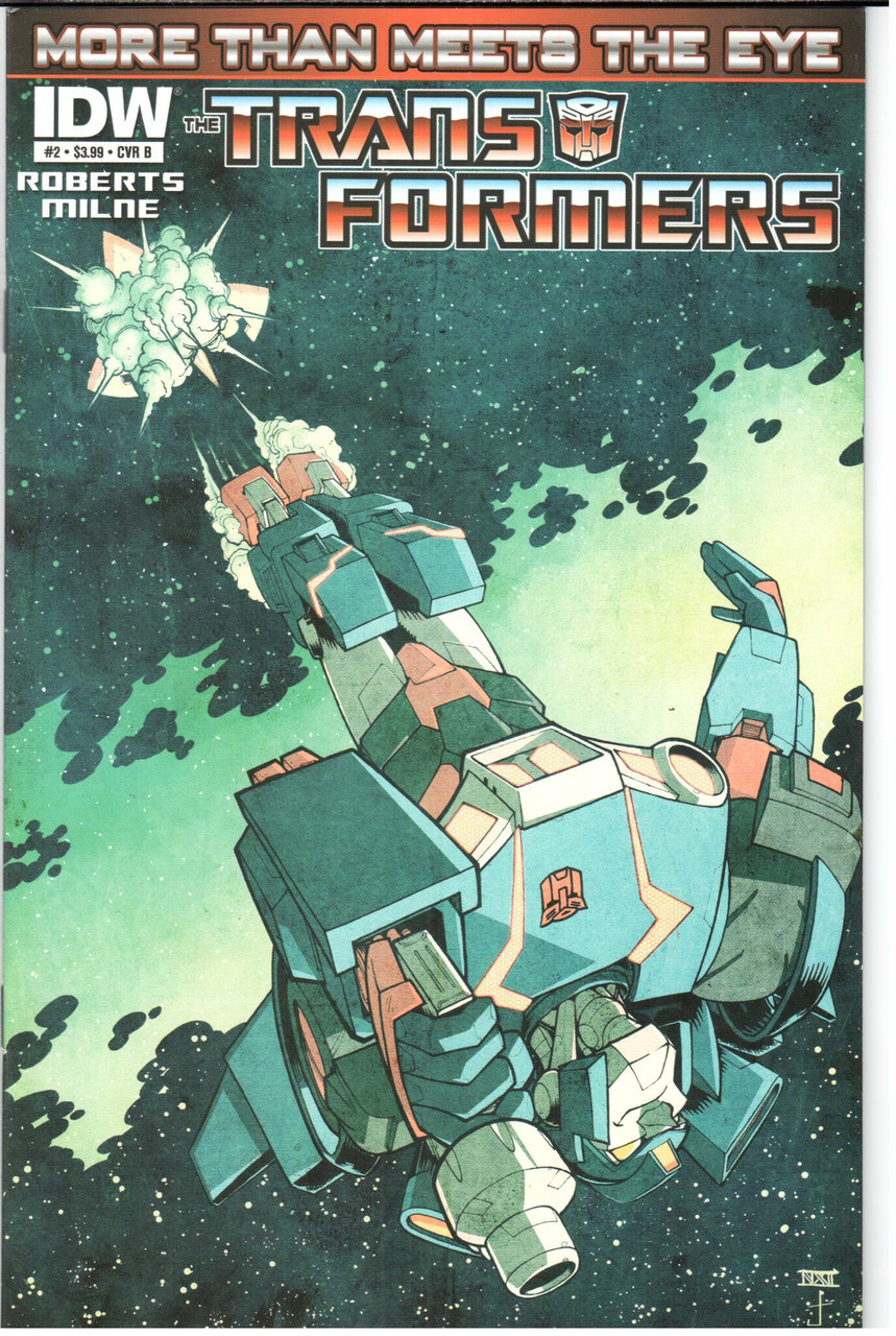 Transformers More Than Meets the Eye (2012 Series) #2B NM- 9.2