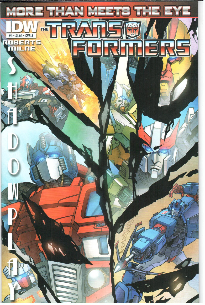 Transformers More Than Meets the Eye (2012 Series) #9A NM- 9.2