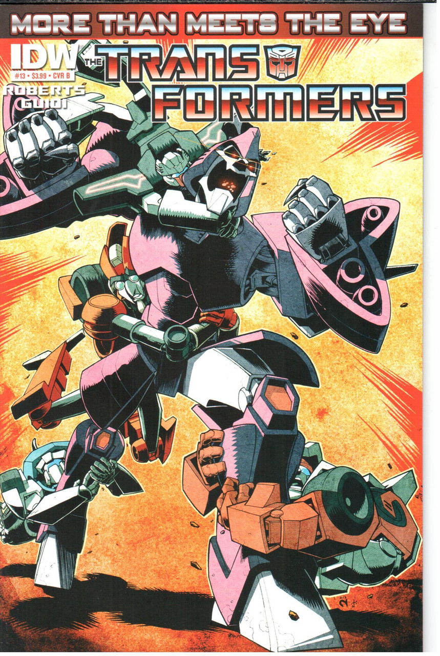 Transformers More Than Meets the Eye (2012 Series) #13B NM- 9.2