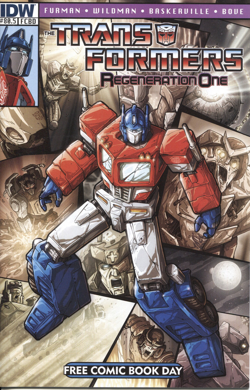 Transformers Regeneration One #80.5 FCBD NM- 9.2