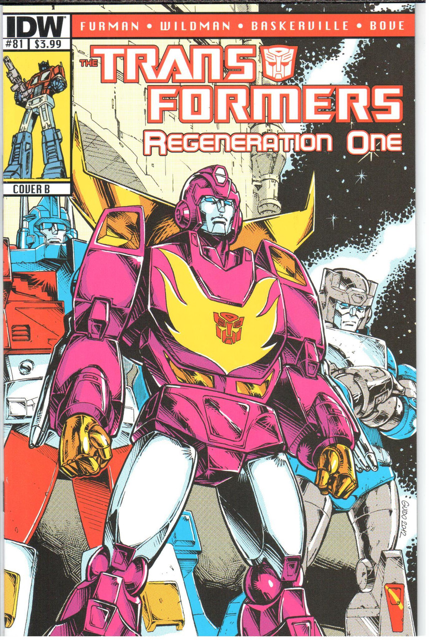 Transformers Regeneration One #81B NM- 9.2