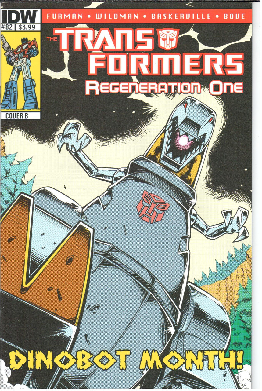 Transformers Regeneration One #82B NM- 9.2