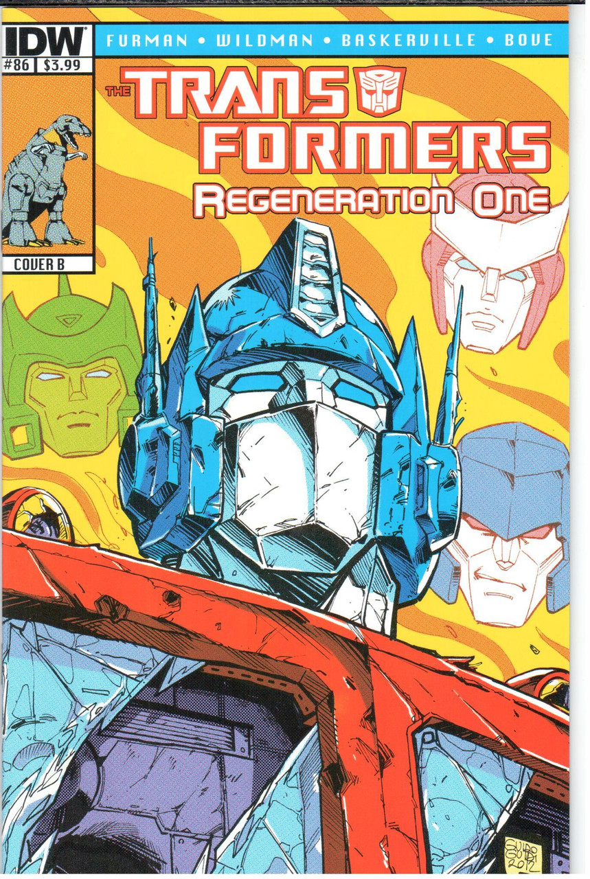 Transformers Regeneration One #86B NM- 9.2