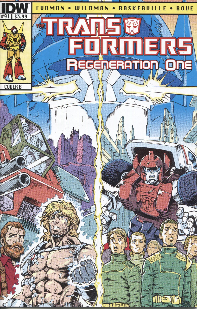 Transformers Regeneration One #91B NM- 9.2