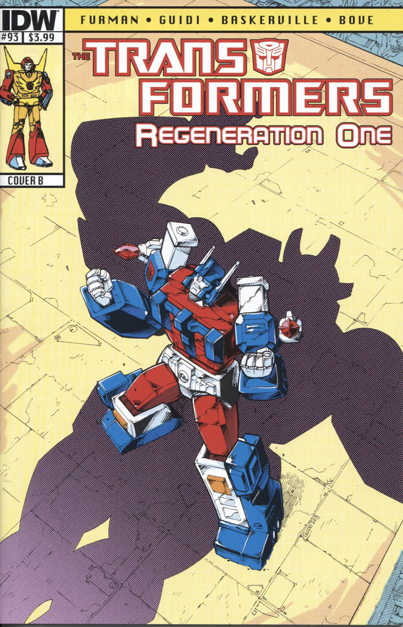 Transformers Regeneration One #93B NM- 9.2