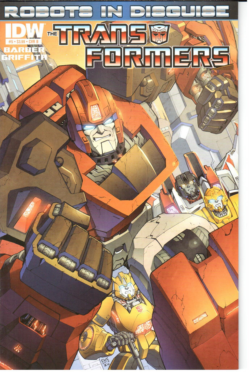 Transformers Robots in Disguise (2012 Series) #5B NM- 9.2