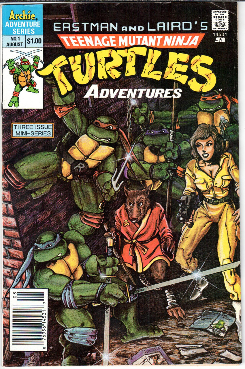 TMNT Adventures (1988 Series) #1 VF- 7.5