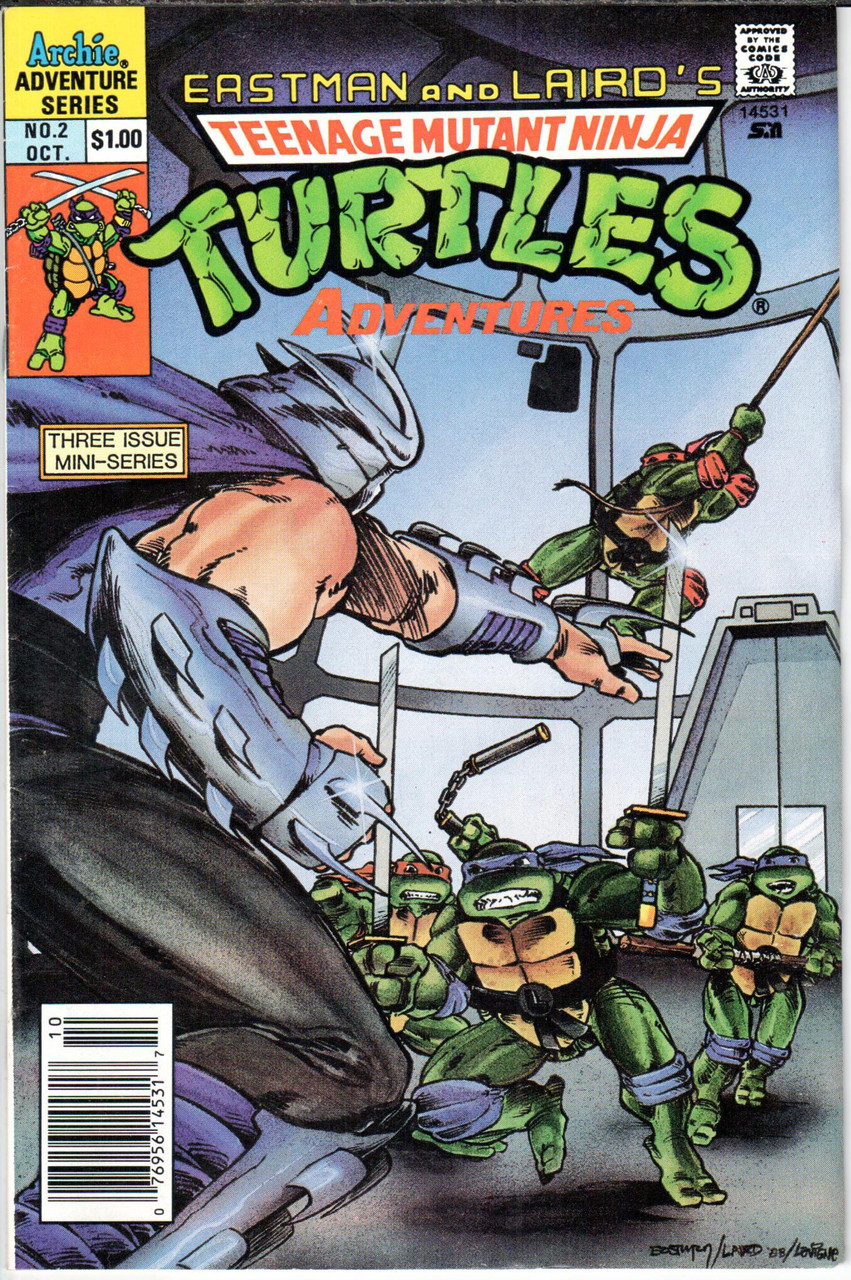 TMNT Adventures (1988 Series) #2 VF+ 8.5