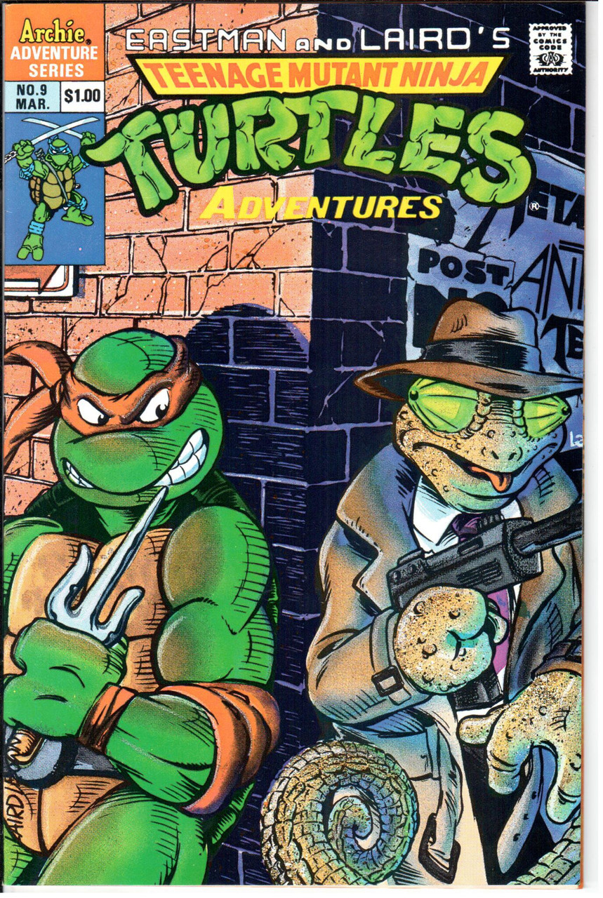 TMNT Adventures (1989 Series) #9 NM- 9.2