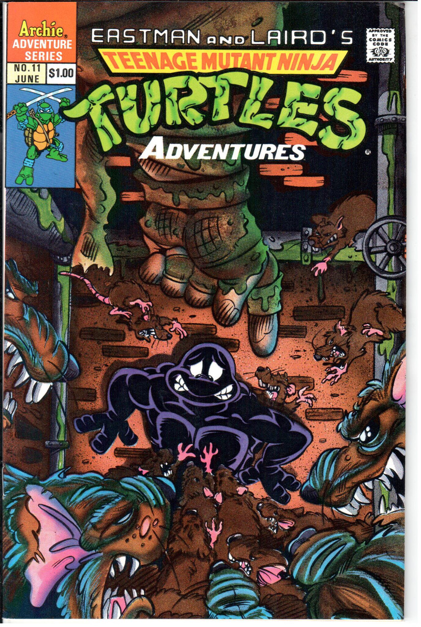 TMNT Adventures (1989 Series) #11 NM- 9.2