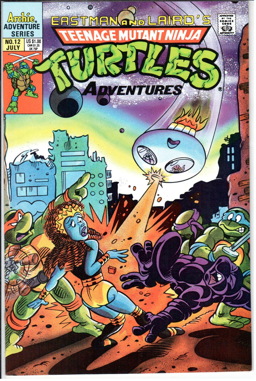 TMNT Adventures (1989 Series) #12 NM- 9.2